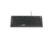 iggual Teclado USB compacto TKL Slim TKL-USB negro