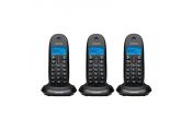 MOTOROLA C1003 CB+ Telefono DECT Negro Trio