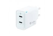 Coolbox Cargador Gan 35W USB-C/USB-C PARED