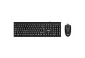 NILOX Kit Teclado+raton NXKME0011 Usb NEgro