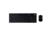 Nilox Teclado+raton NXKMWE0001 inalambrico Negro