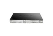 D-Link DGS-3130-30PS/SI Switch L3 24xGb PoE 4XSFP+