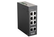 D-Link DIS-100E-8W Switch Industrial 8x10/100Mbps