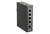 D-Link DIS-100E-5W Switch Industrial 5x10/100Mbps