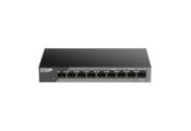 D-Link DSS-100E-9P Switch 9x10/100 LR PoE Surveill