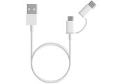 Xiaomi Cable 2 en 1 Usb micro usb/tipo c 1 m