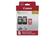 Canon Cartucho MultiPack PG-510/CL511+papel