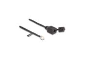 Delock Cable RJ12 macho a RJ12 hembra con tapa